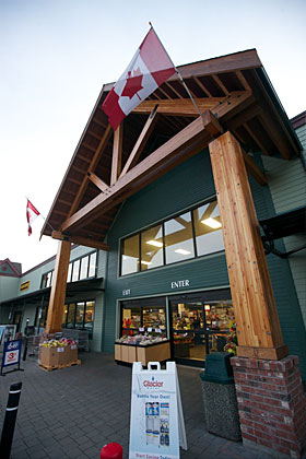 49th Parallel Grocery entry, Ladysmith